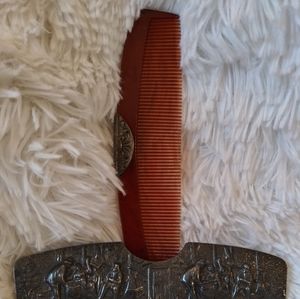 Vintage silver denmark comb